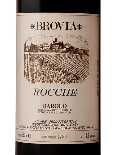 2021 Brovia Barolo Rocche di Castiglione