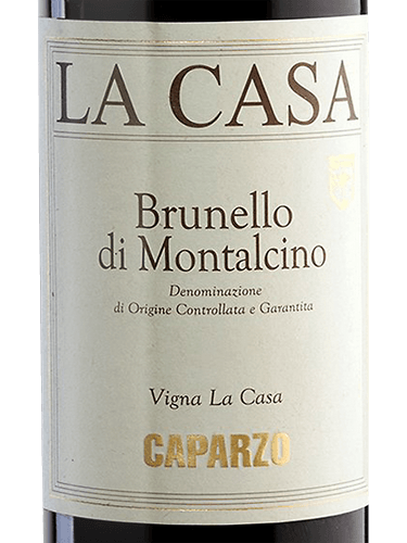 2020 Caparzo Brunello di Montalcino La Casa