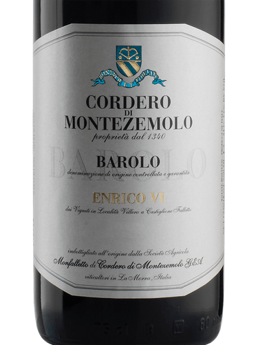 2021 Cordero di Montezemolo Barolo Enrico VI