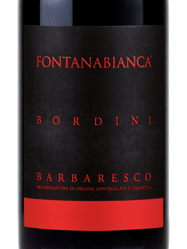 2021 Fontanabianca Barbaresco Bordini
