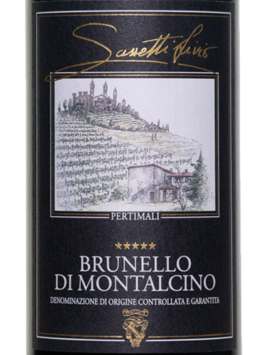 2019 Livio Sassetti Pertimali Brunello di Montalcino