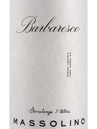 2021 Massolino Barbaresco
