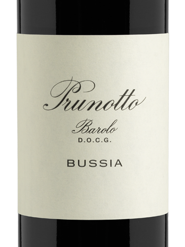 2021 Prunotto Barolo Bussia