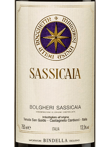 2022 Tenuta San Guido Sassicaia