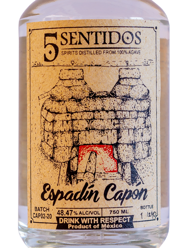5 Sentidos Espadin Capon Mezcal