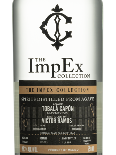 The ImPex Collection Victor Ramos Tobala Capon Agave Spirit