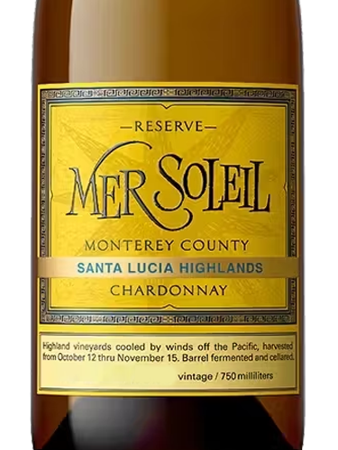 2023 Mer Soleil Monterey Chardonnay Reserve