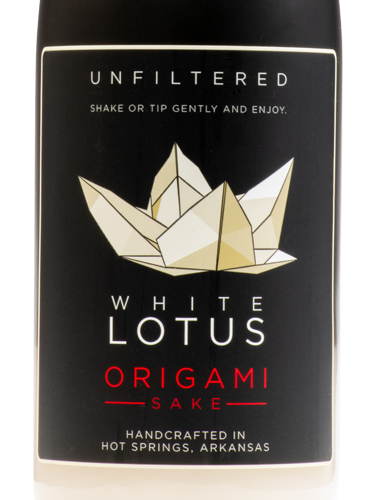 Origami Sake White Lotus Nigori Sake