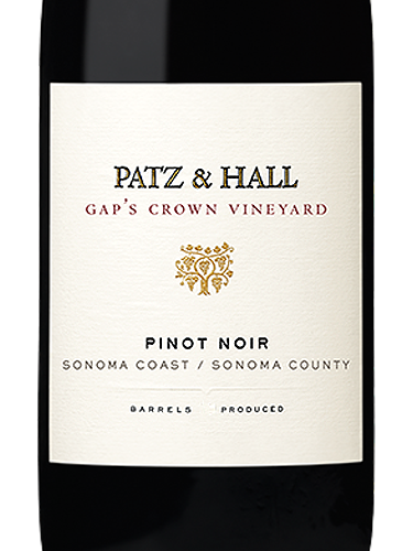 2022 Patz & Hall Pinot Noir Gap's Crown Vineyard
